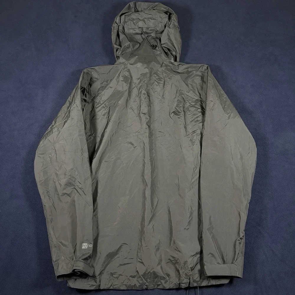 Patagonia Jacket Mens Large Grey Torrentshell 2.5L H2NO Windbreaker Rain Coat